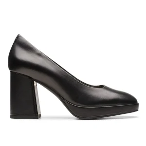 ZOYA85 COURT CLARKS CHAUSSURE TALON HAUT