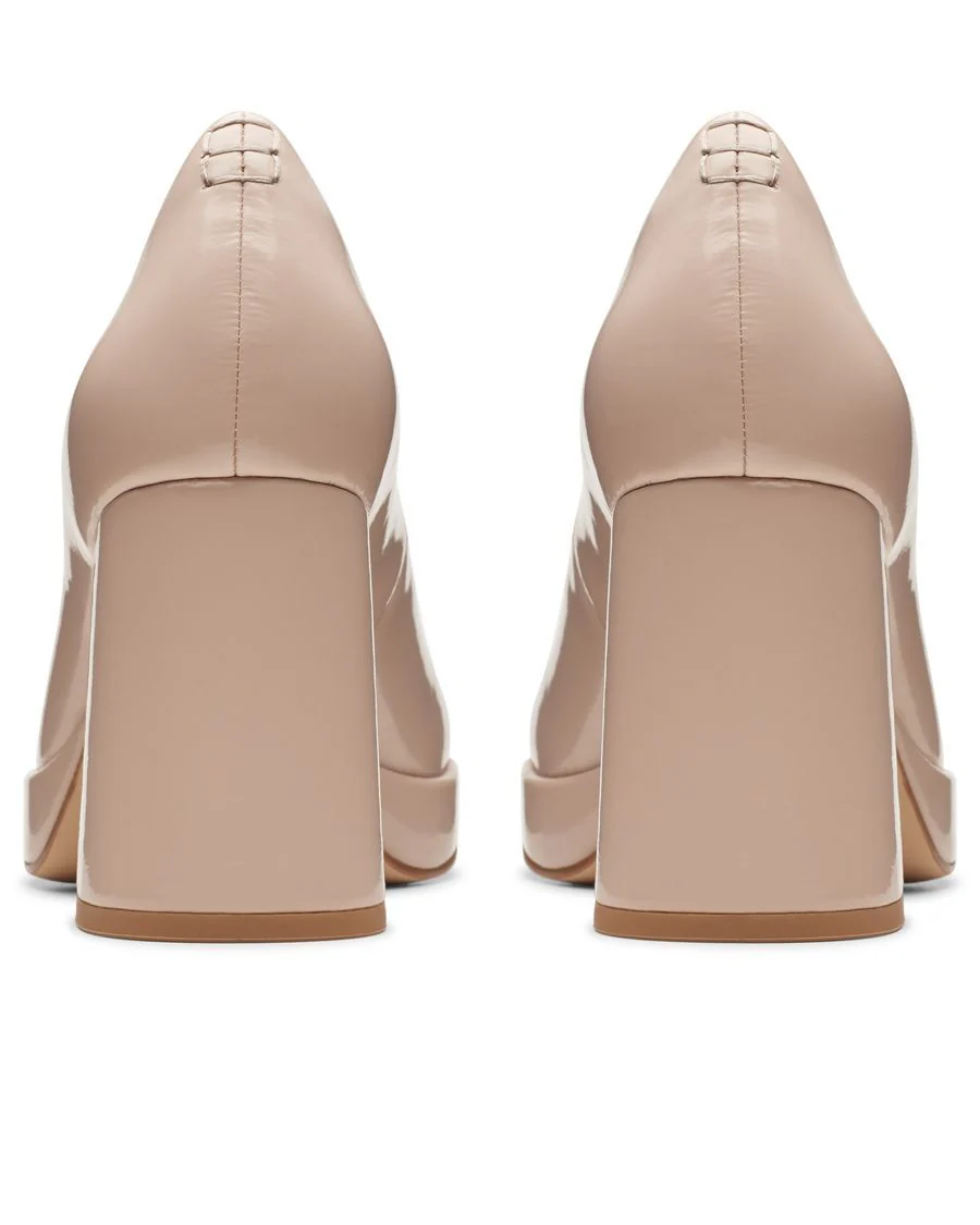 ZOYA85 COURT CLARKS CHAUSSURE TALON HAUT – Image 4