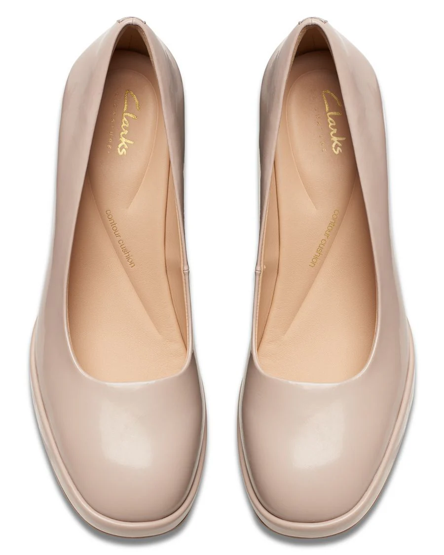 ZOYA85 COURT CLARKS CHAUSSURE TALON HAUT – Image 5