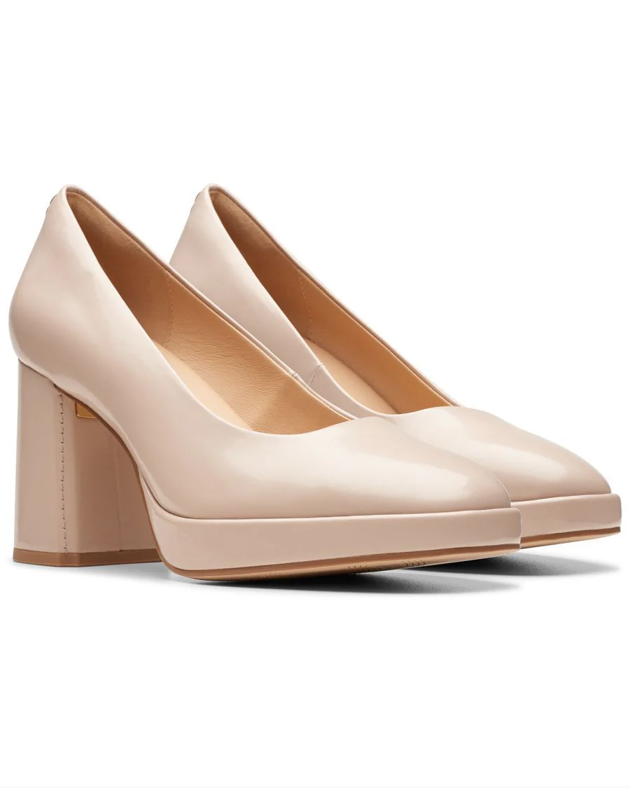 ZOYA85 COURT CLARKS CHAUSSURE TALON HAUT – Image 3